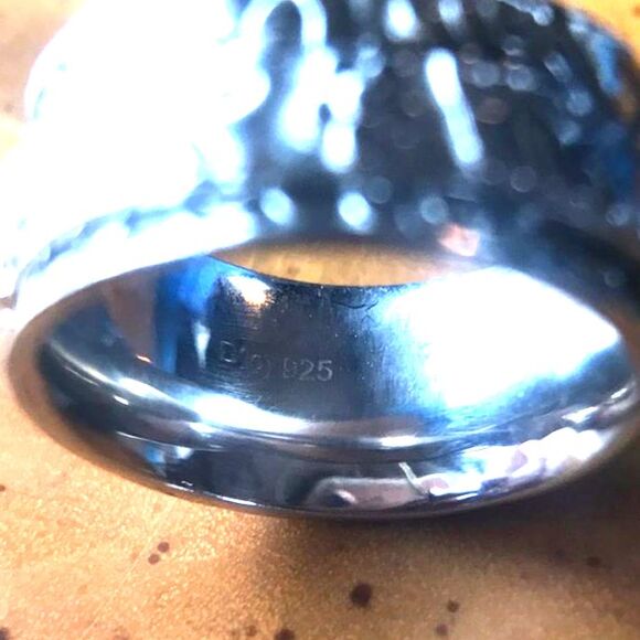 Sterling Silver Band Ring Size 5 - Picture 4 of 4